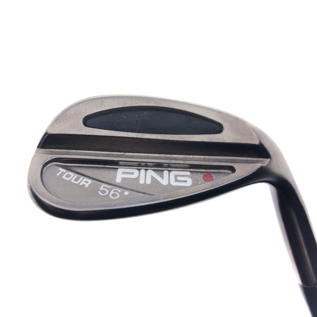 Used Ping Tour Brushed Steel Sand Wedge / 56.0 Degrees / Regular Flex