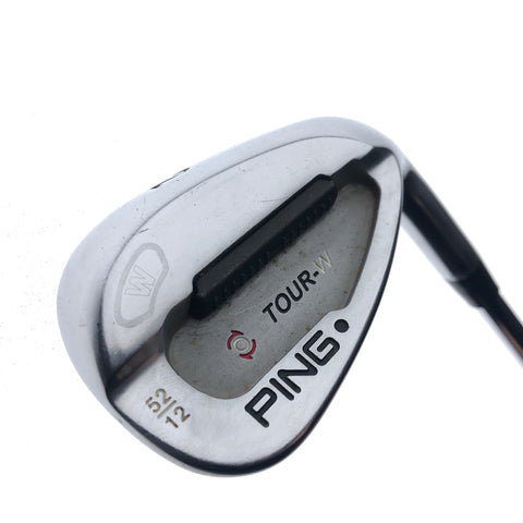 Used Ping Tour-W Brushed Silver Gap Wedge / 52.0 Degrees / Wedge Flex