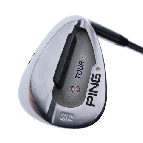 Used Ping Tour-W Brushed Silver Gap Wedge / 52.0 Degrees / Wedge Flex