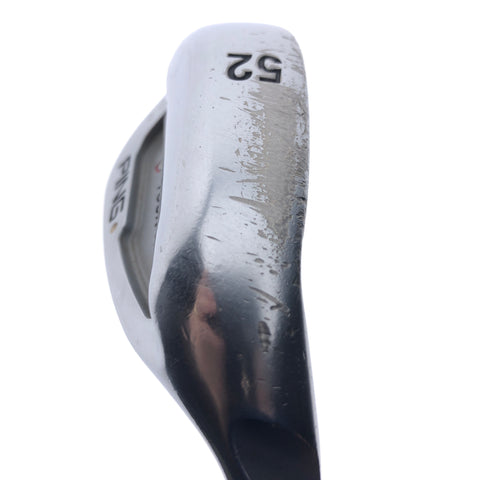 Used Ping Tour-W Brushed Silver Gap Wedge / 52.0 Degrees / Wedge Flex