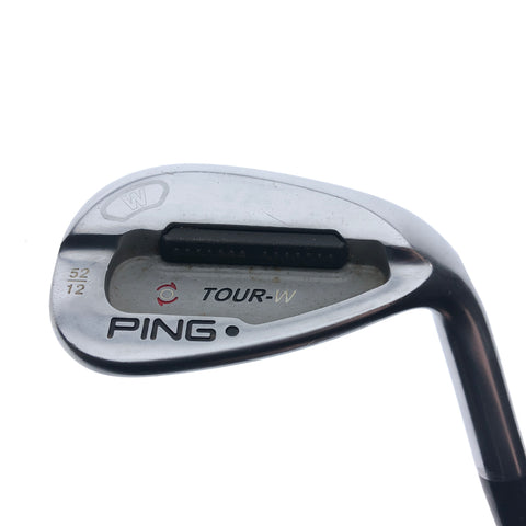 Used Ping Tour-W Brushed Silver Gap Wedge / 52.0 Degrees / Wedge Flex