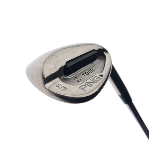 Used Ping Tour-W Brushed Silver Lob Wedge / 58.0 Degrees / Regular Flex
