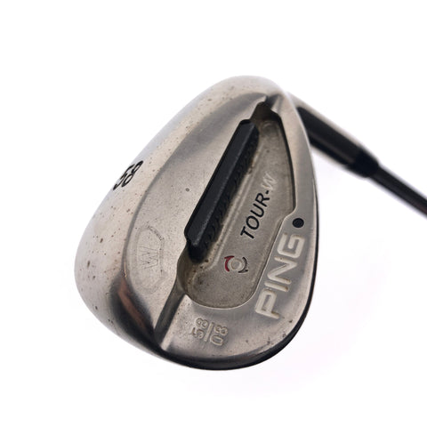 Used Ping Tour-W Brushed Silver Lob Wedge / 58.0 Degrees / Wedge Flex