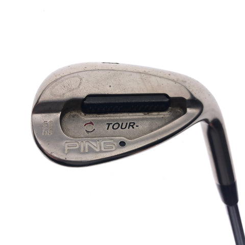 Used Ping Tour-W Brushed Silver Lob Wedge / 58.0 Degrees / Wedge Flex