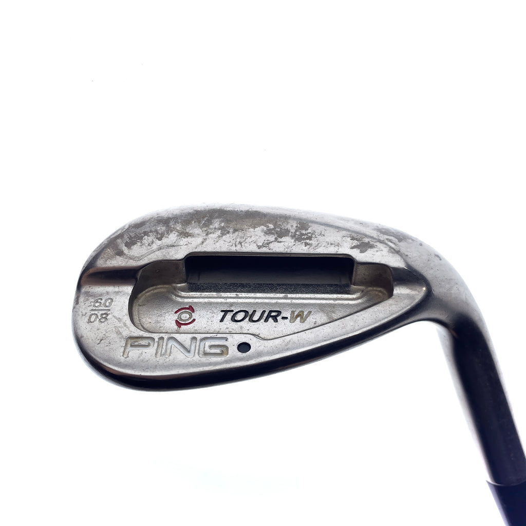 Used Ping Tour-W Brushed Silver Lob Wedge / 60.0 Degrees / Stiff Flex