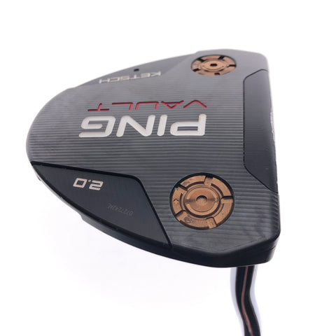 Used Ping Vault 2.0 Ketsch Black Stealth Putter / 34.0 Inches