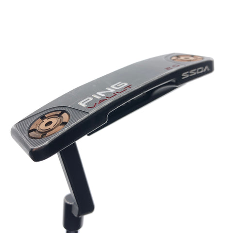 Used Ping Vault 2.0 Voss Black Stealth Putter / 34.0 Inches / Left-Handed