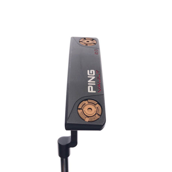 Used Ping Vault 2.0 Voss Black Stealth Putter / 34.0 Inches / Left-Handed