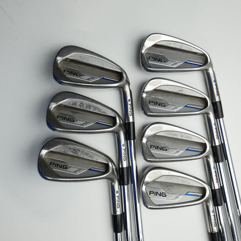Used Ping i E1 Iron Set / 4 - PW / Stiff Flex