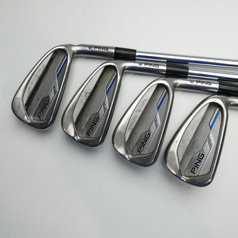 Used Ping i E1 Iron Set / 4 - PW / Stiff Flex