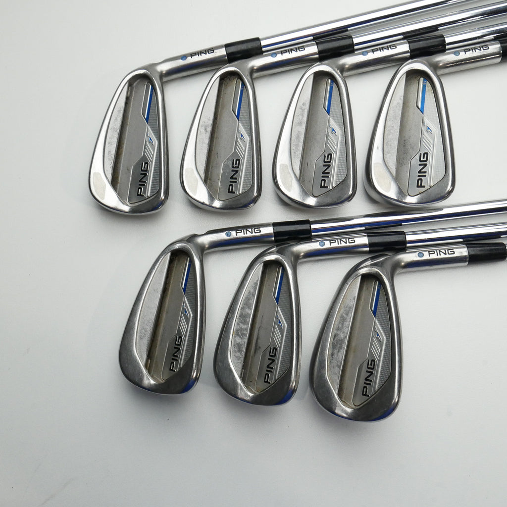 Used Ping i E1 Iron Set / 4 - PW / Stiff Flex