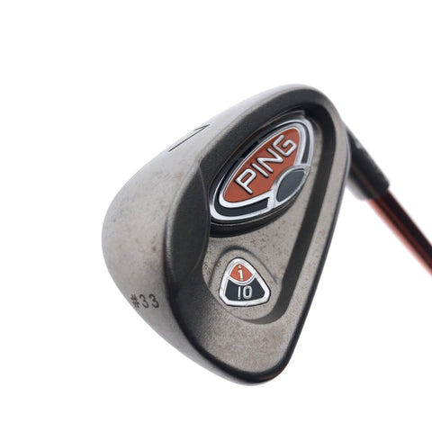 Used Ping i10 7 Iron / 33.0 Degrees / Stiff Flex