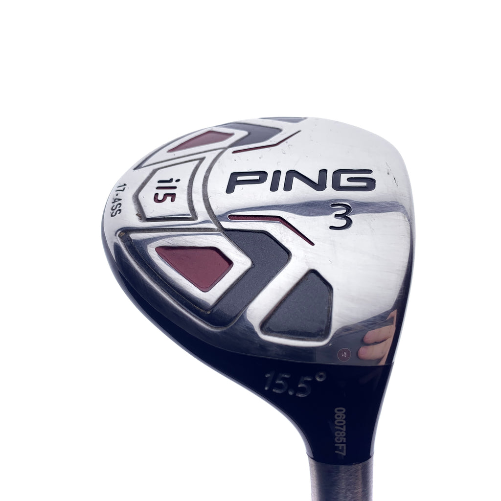 Used Ping i15 3 Fairway Wood / 15.5 Degrees / Regular Flex