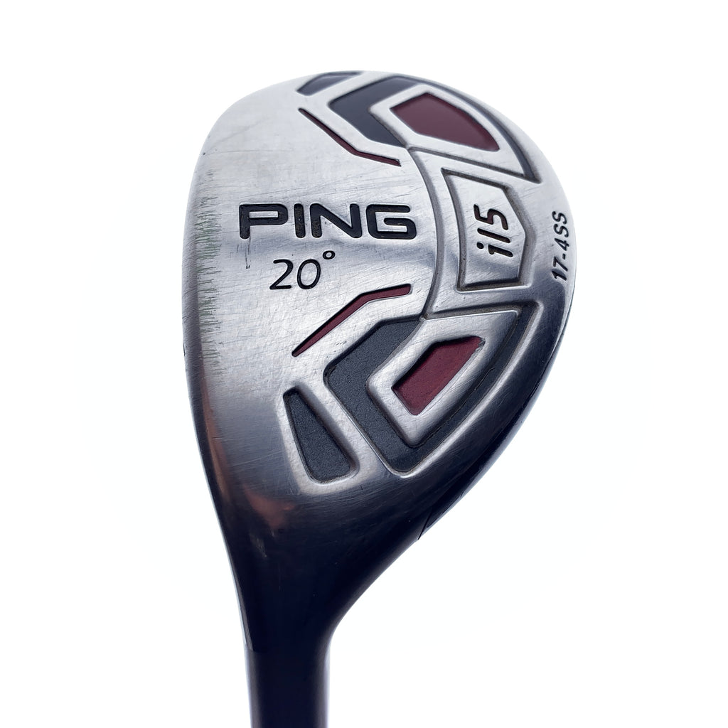 Used Ping i15 3 Hybrid / 20.0 Degrees / Stiff Flex / Left-Handed