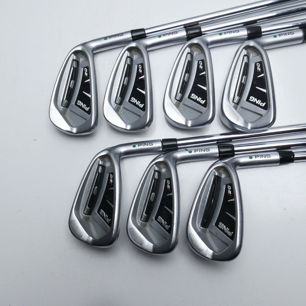 Used Ping i20 Iron Set / 4 - PW / Regular Flex
