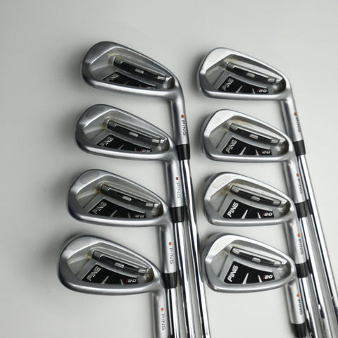 Used Ping i20 Iron Set / 5 - SW + UW / Regular Flex