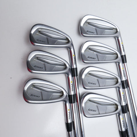 Used Ping i200 Iron Set / 4 - PW / Stiff Flex