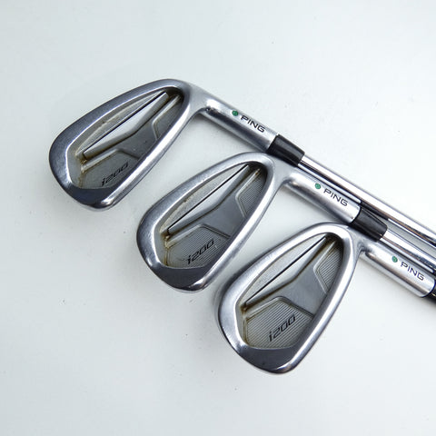Used Ping i200 Iron Set / 4 - PW / Stiff Flex