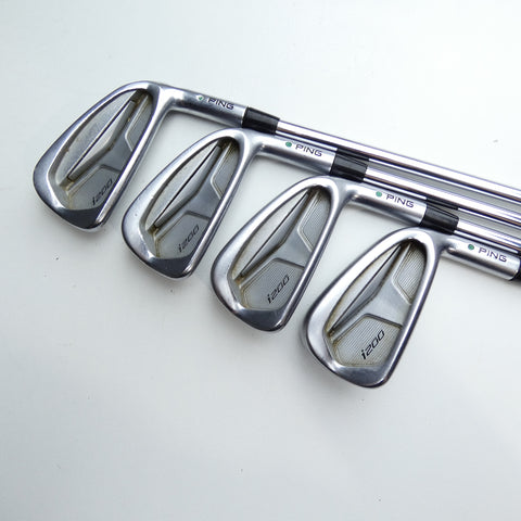 Used Ping i200 Iron Set / 4 - PW / Stiff Flex