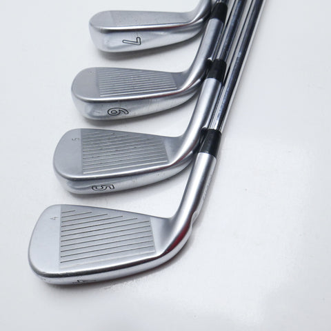 Used Ping i200 Iron Set / 4 - PW / Stiff Flex