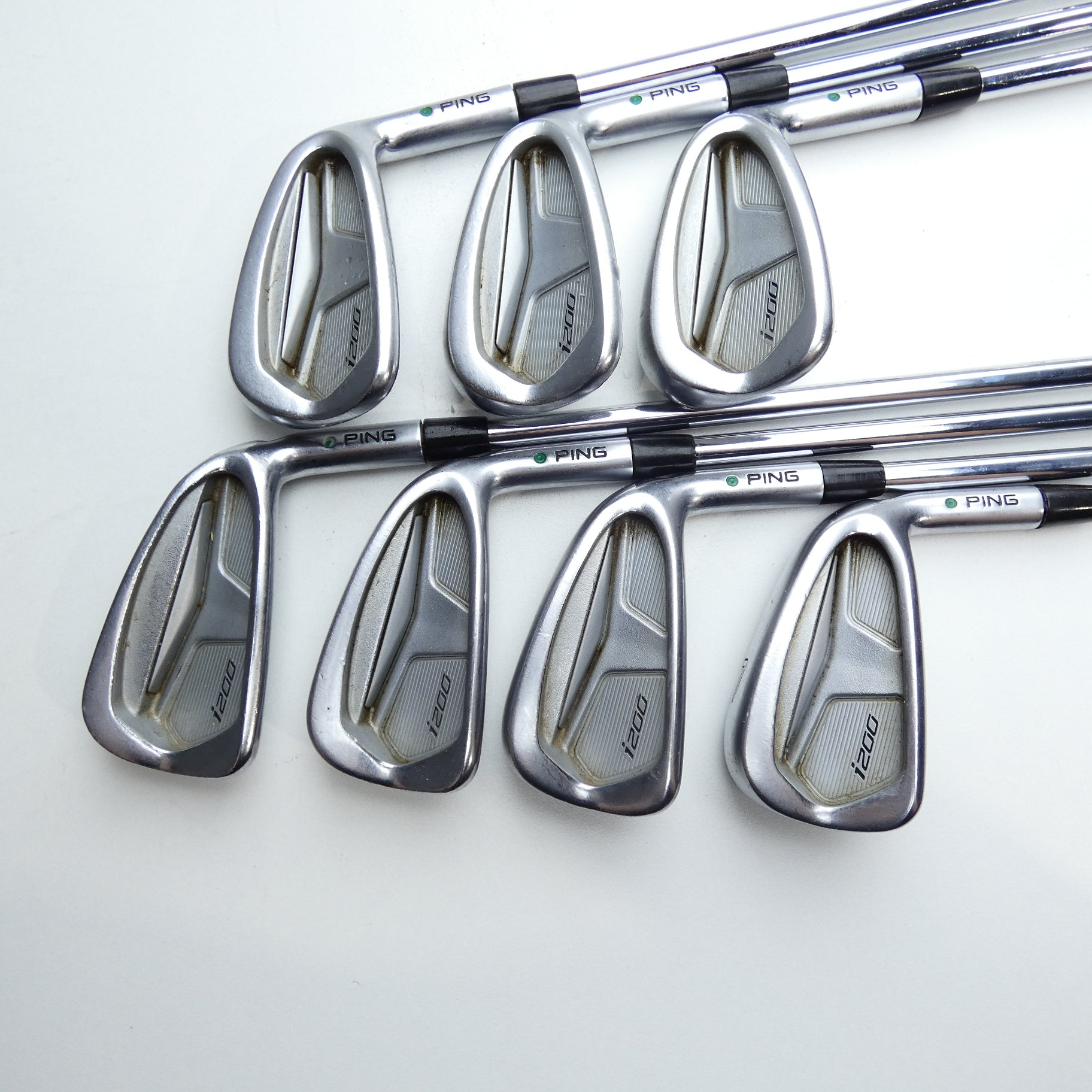 Used Ping i200 Iron Set / 4 - PW / Stiff Flex