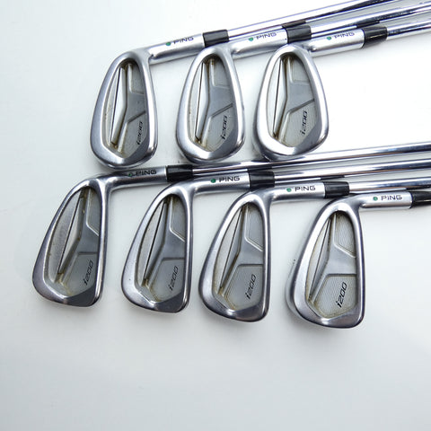 Used Ping i200 Iron Set / 4 - PW / Stiff Flex