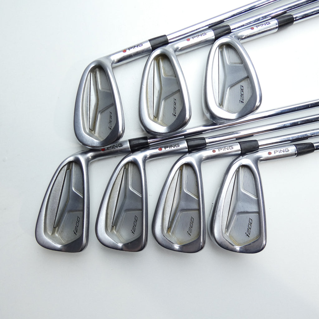 Used Ping i200 Iron Set / 4 - PW / Stiff Flex