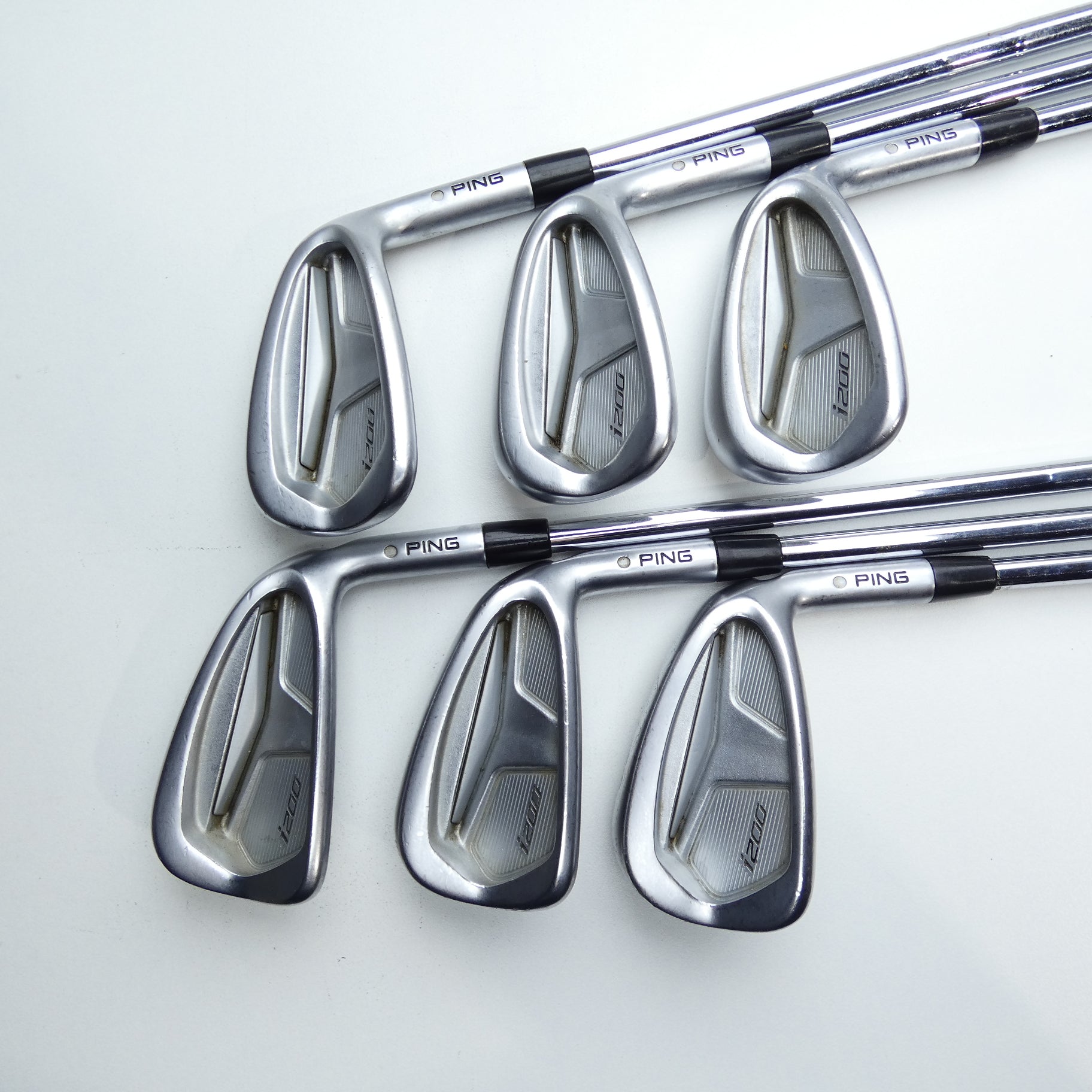 Used Ping i200 Iron Set / 6 - PW + GW / Stiff Flex