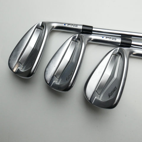 Used Ping i210 Iron Set / 4 - PW / Stiff Flex