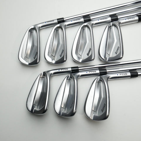 Used Ping i210 Iron Set / 4 - PW / Stiff Flex