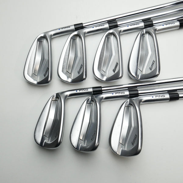 Used Ping i210 Iron Set / 4 - PW / Stiff Flex