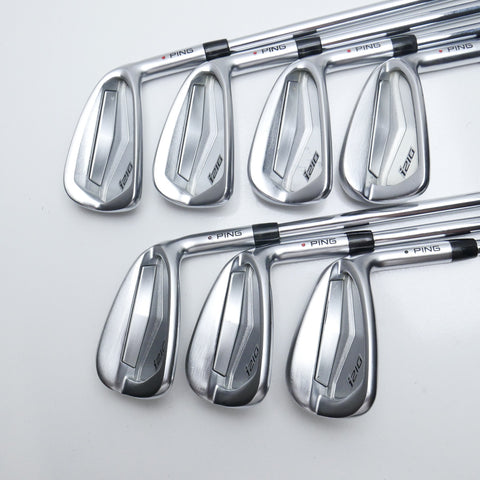 Used Ping i210 Iron Set / 4 - PW / Stiff Flex