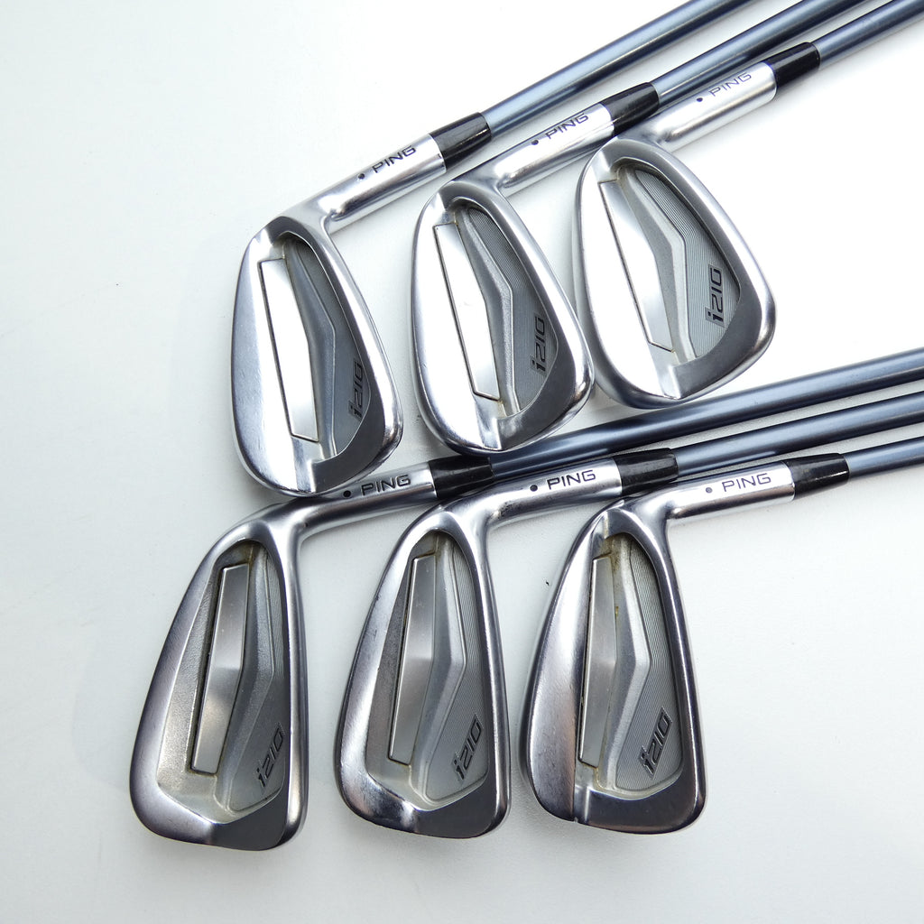 Used Ping i210 Iron Set / 5 - PW / Regular Flex