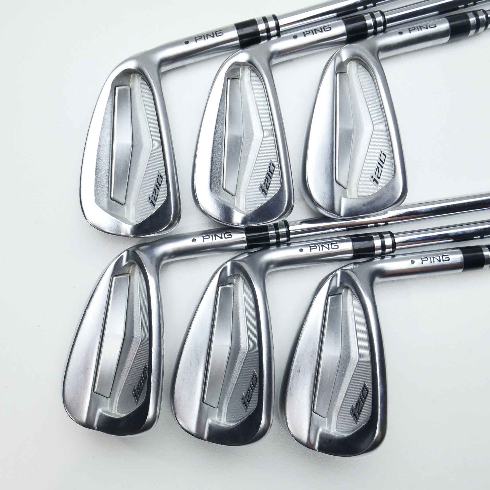 Used Ping i210 Iron Set / 5 - PW / Stiff Flex
