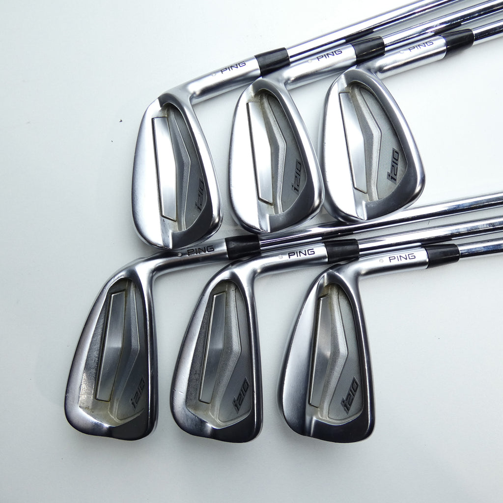 Used Ping i210 Iron Set / 5 - PW / Stiff Flex