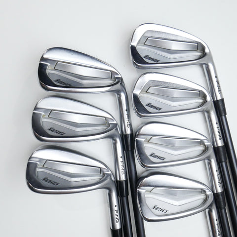 Used Ping i210 Iron Set / 5 - PW + UW / Regular Flex