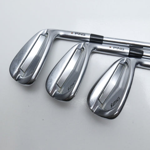 Used Ping i210 Iron Set / 5 - PW + UW / Regular Flex
