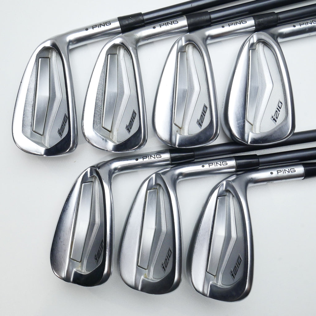 Used Ping i210 Iron Set / 5 - PW + UW / Regular Flex