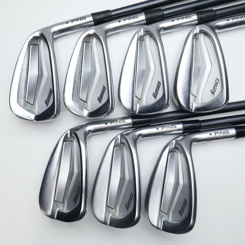 Used Ping i210 Iron Set / 5 - PW + UW / Regular Flex