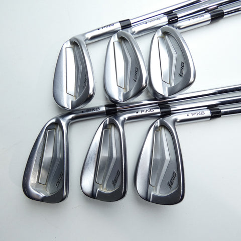 Used Ping i210 Iron Set / 6 - PW + UW / Regular Flex