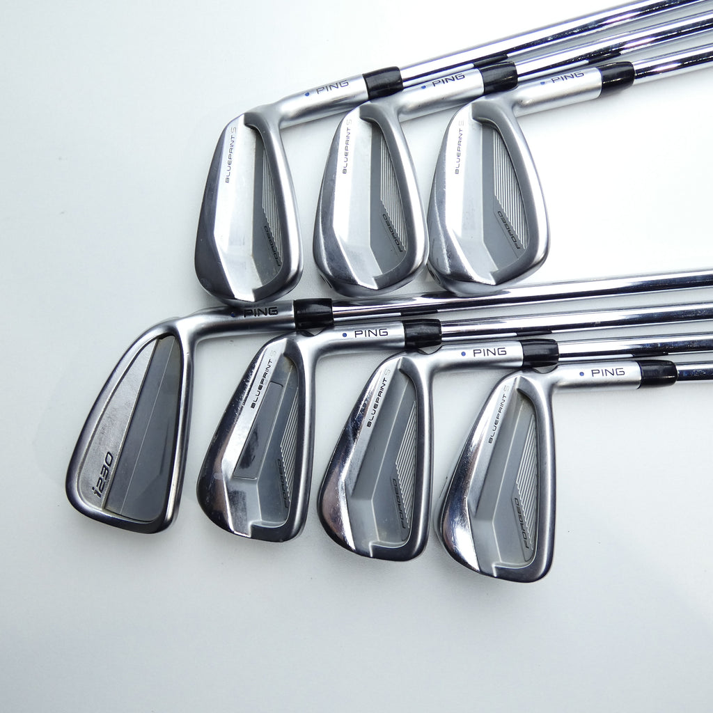 Used Ping i230 & Blueprint S Comb Iron Set / 4 - PW / Regular Flex
