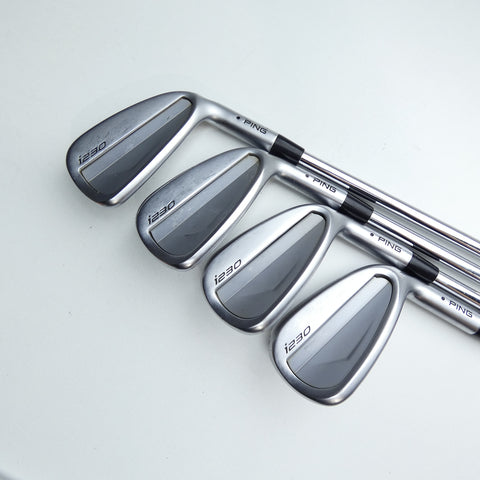 Used Ping i230 Iron Set / 3 - PW / Stiff Flex