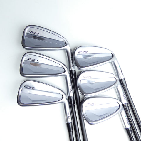 Used Ping i230 Iron Set / 4 - 9 IRON / Stiff Flex