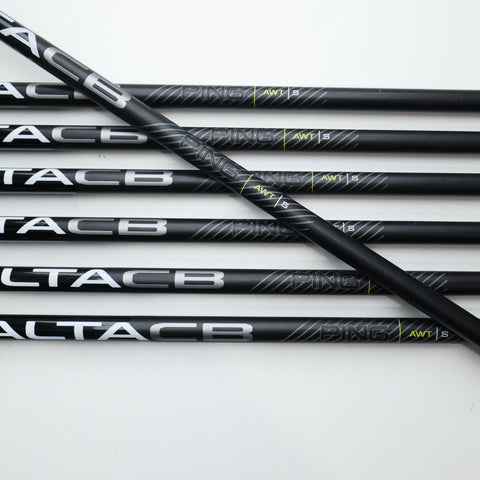 Used Ping i230 Iron Set / 4 - PW / Stiff Flex