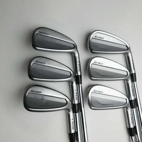 Used Ping i230 Iron Set / 4 - PW / Stiff Flex