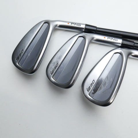 Used Ping i230 Iron Set / 4 - PW / Stiff Flex