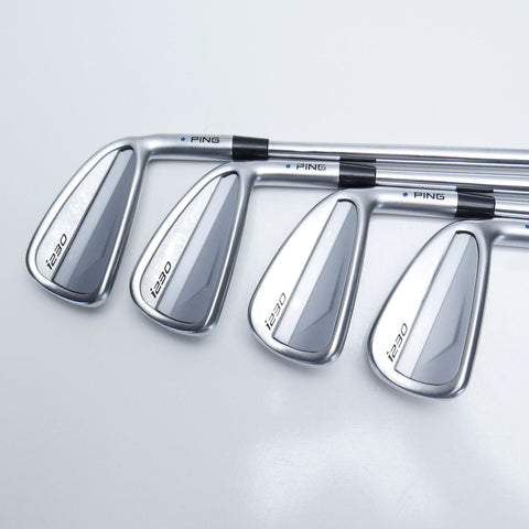 Used Ping i230 Iron Set / 4 - PW / Stiff Flex