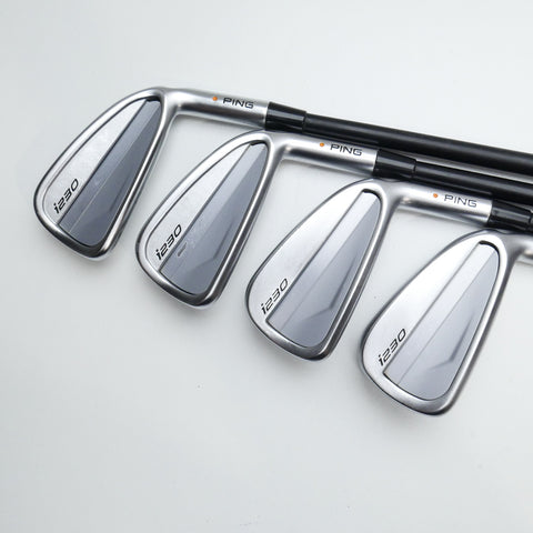Used Ping i230 Iron Set / 4 - PW / Stiff Flex
