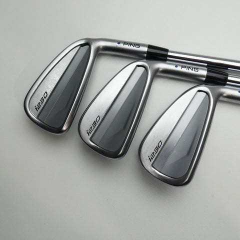 Used Ping i230 Iron Set / 4 - PW / Stiff Flex