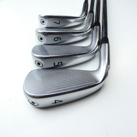 Used Ping i230 Iron Set / 4 - PW / Stiff Flex